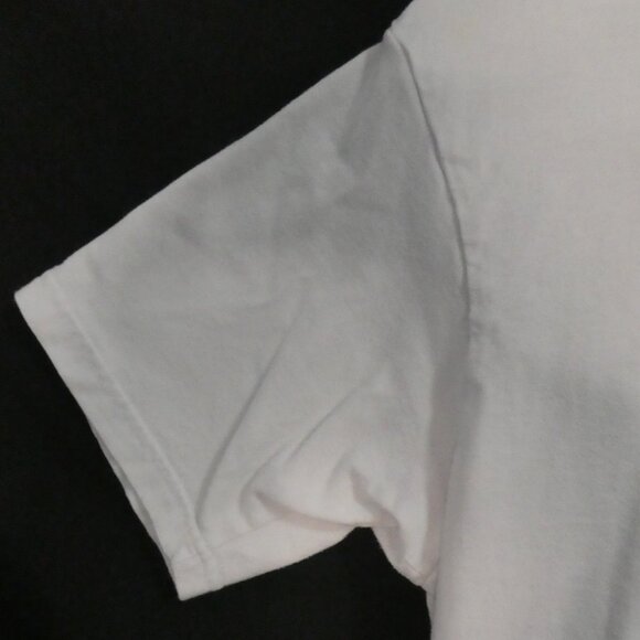 KIRKLAND SIGNATURE | medium | Solid White Short Sleeve Cotton Tee / T-Shirt - Picture 3 of 12